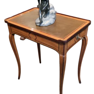 Petite table de bureau en merisier